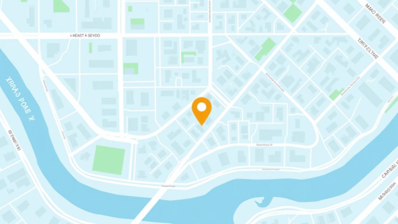 Map showing Panda Panache office location at 887 West Peachtree Street NW, Atlanta, GA