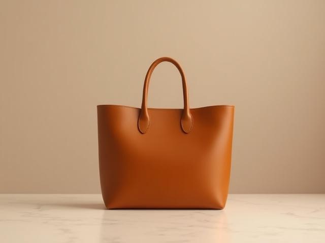 Cuyana Classic Leather Tote Bag in a minimalist setting