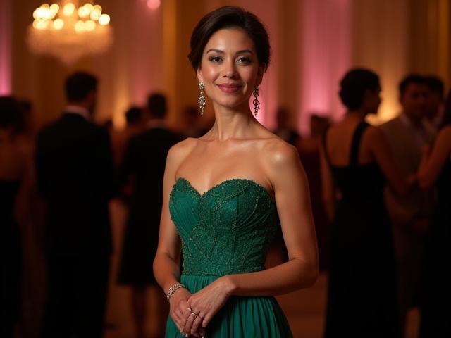 Image of a client confidently dressed for a high-profile Atlanta gala event